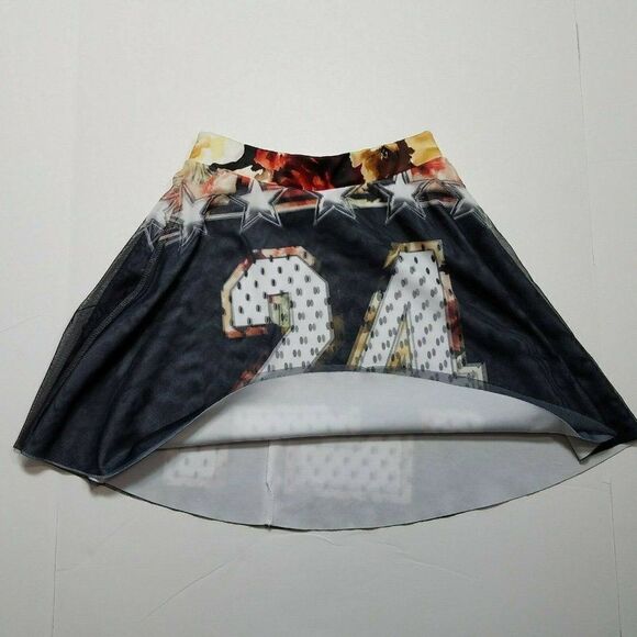 RUE 21 Polka Dot Skirt Size Small Tulle Overlay #24 - Picture 2 of 8